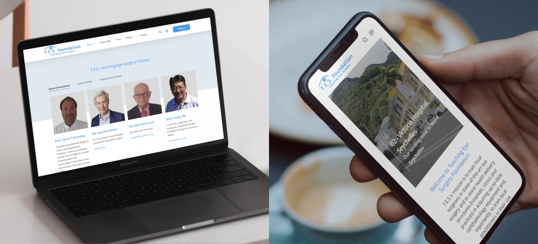 TES Foundation s'associe à une agence de développement Web